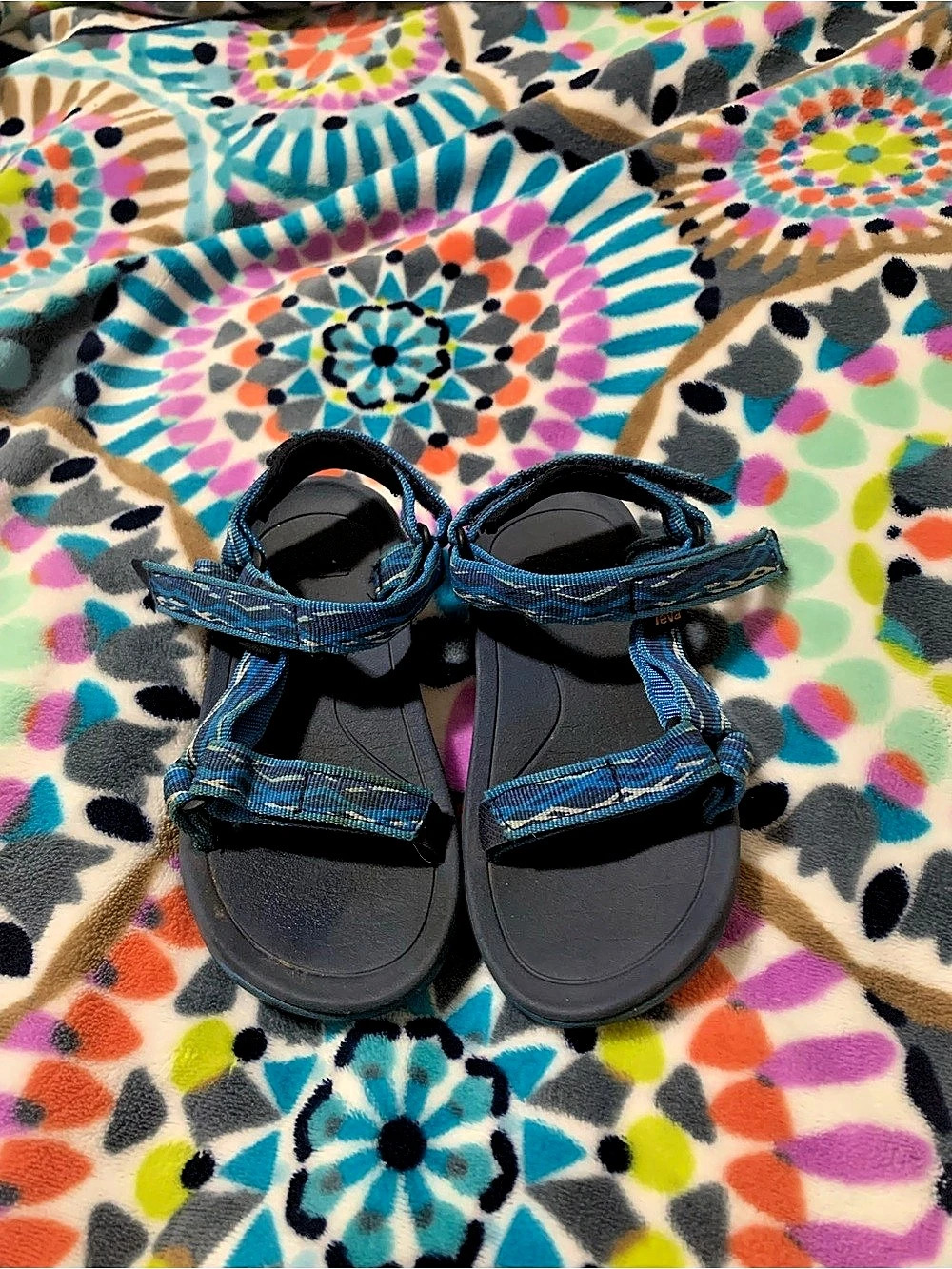 Teva Original Universal Sandals Blue & Black